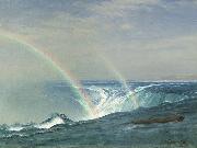 Home of the Rainbow, Horseshoe Falls, Niagara Bierstadt